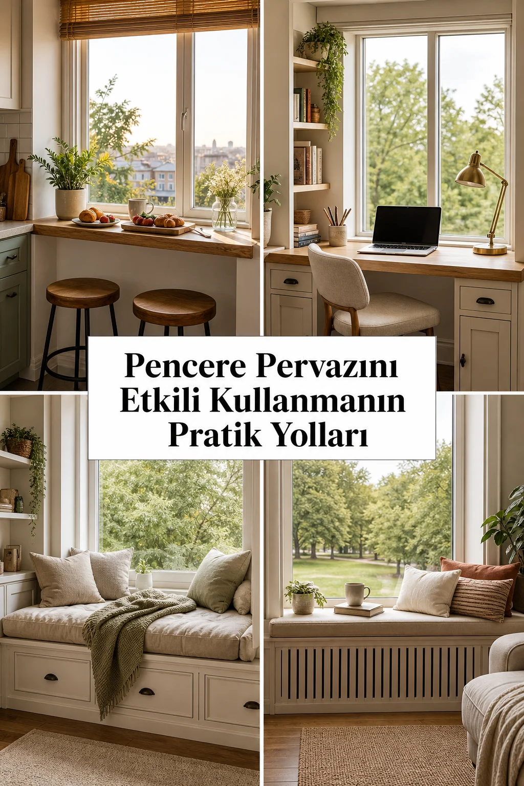 Pencere Pervazını Etkili Kullanmanın Pratik Yolları