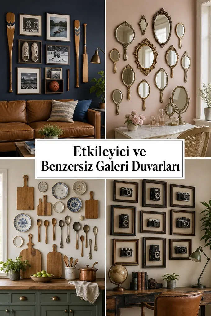 Etkileyici ve Benzersiz Galeri Duvarları