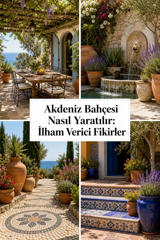 Akdeniz Bahçesi Nasıl Yaratılır: İlham Verici Fikirler