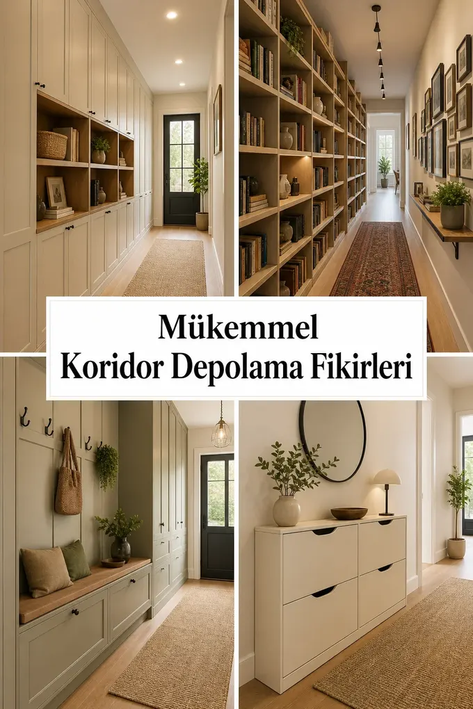 Mükemmel Koridor Depolama Fikirleri