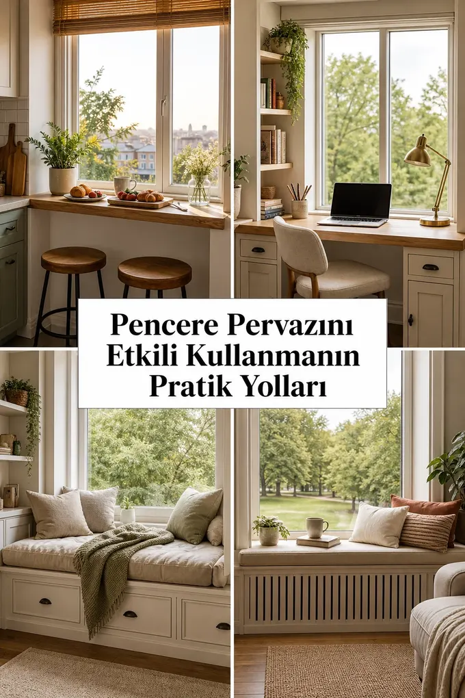 Pencere Pervazını Etkili Kullanmanın Pratik Yolları