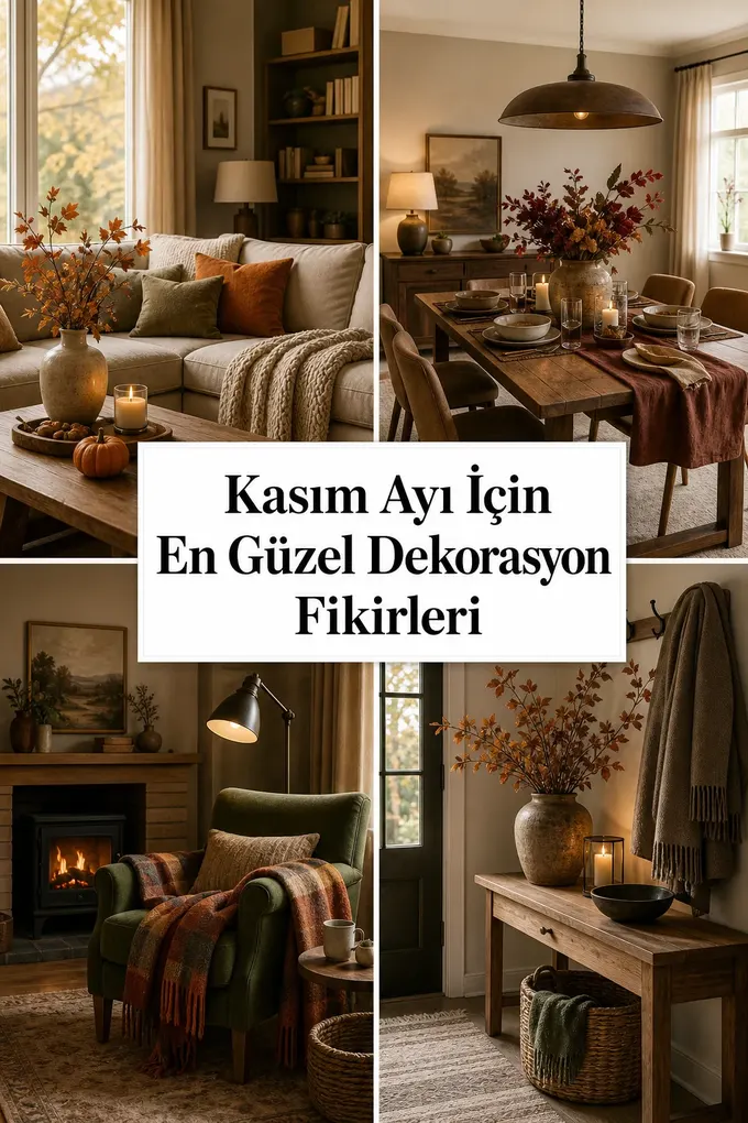 Kasım Ayı İçin En Güzel Dekorasyon Fikirleri