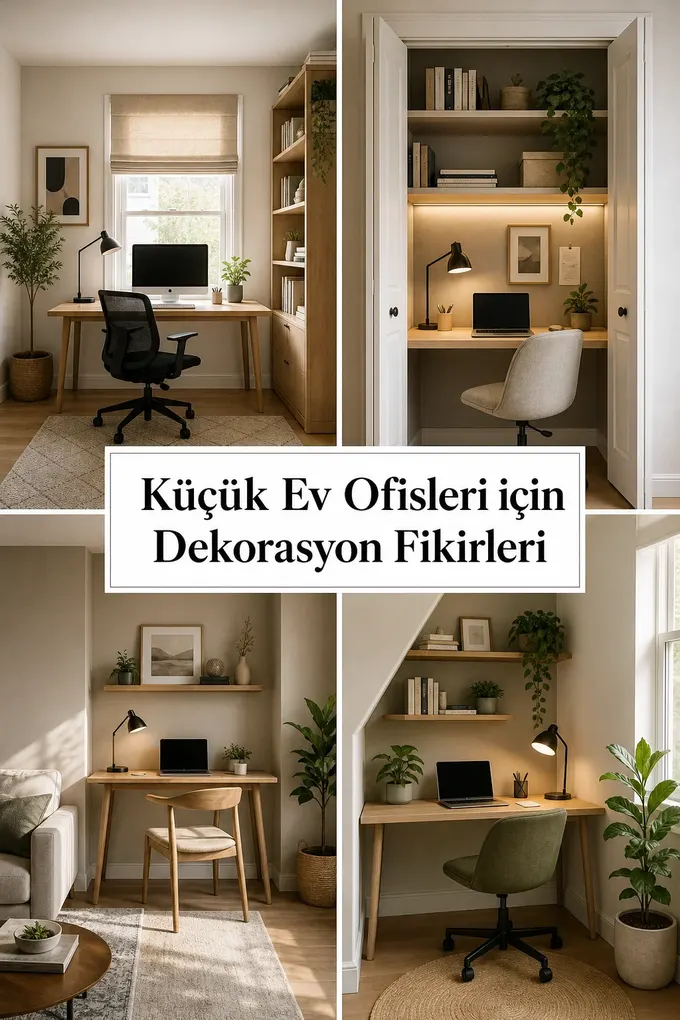 Küçük Ev Ofisleri için Dekorasyon Fikirleri