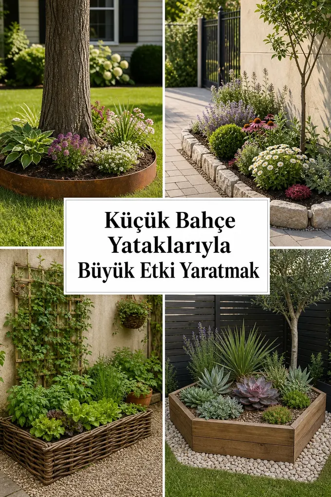 Küçük Bahçe Yataklarıyla Büyük Etki Yaratmak