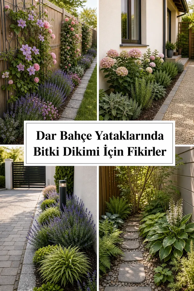 Dar Bahçe Yataklarında Bitki Dikimi İçin Fikirler