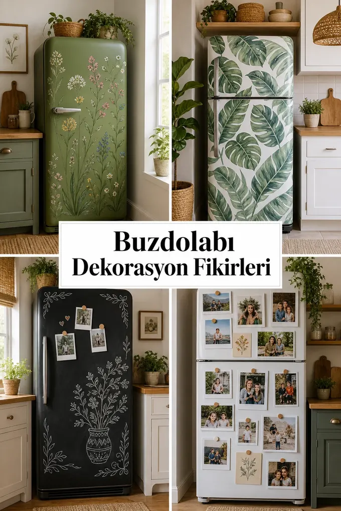 Buzdolabı Dekorasyon Fikirleri