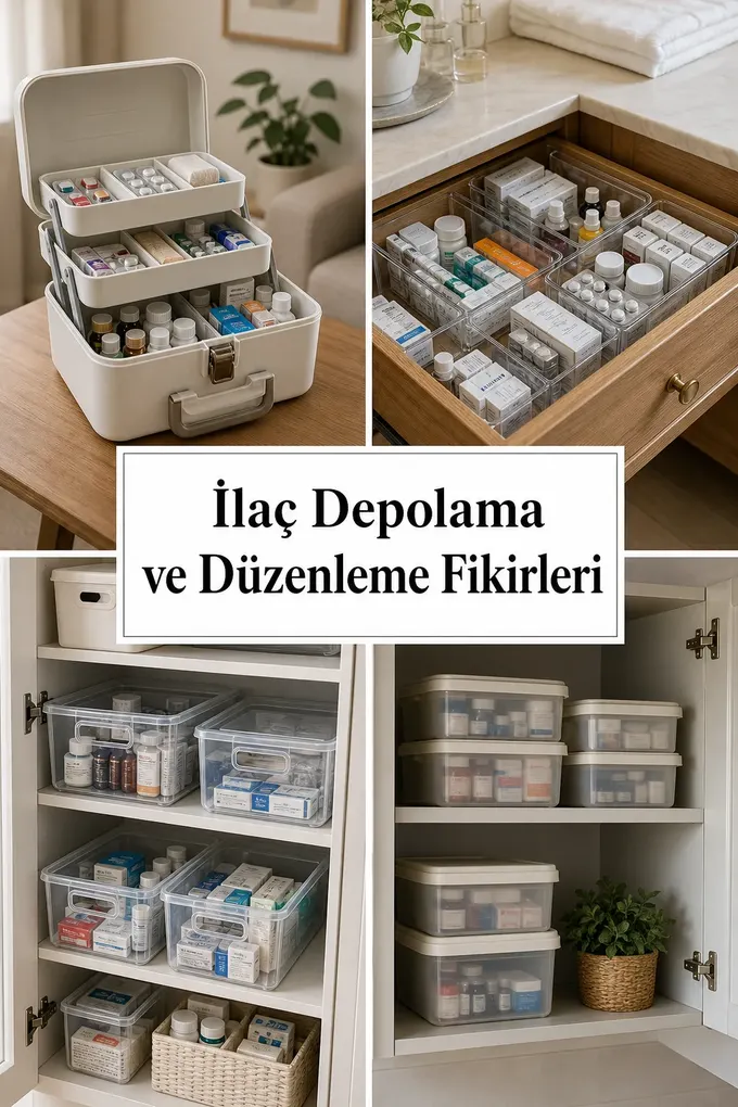 İlaç Depolama ve Düzenleme Fikirleri