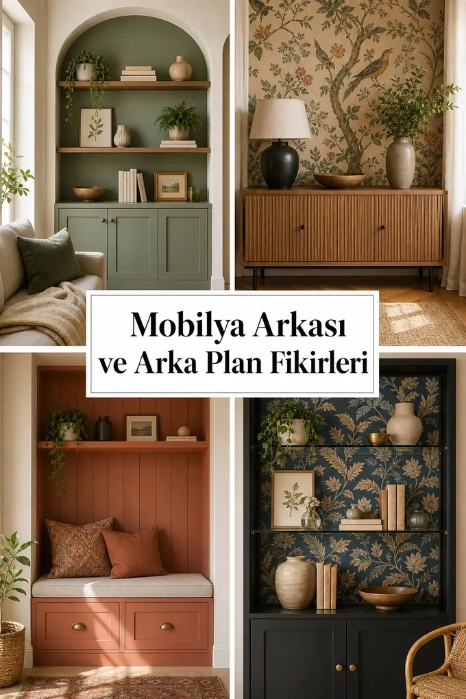 Mobilya Arkası ve Arka Plan Fikirleri