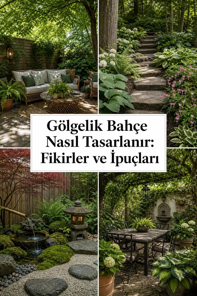 Gölgelik Bahçe Nasıl Tasarlanır: Fikirler ve İpuçları