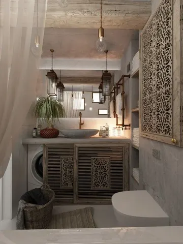 Çamaşır Makinesini Evinizde Gizlemek İçin Yaratıcı Fikirler