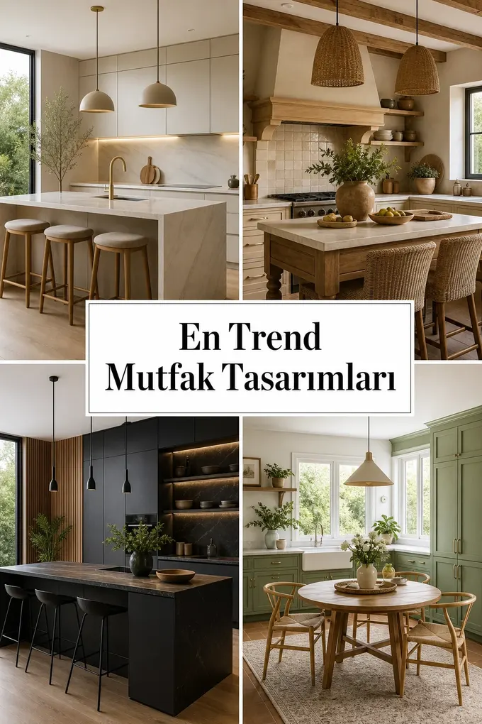 En Trend Mutfak Tasarımları