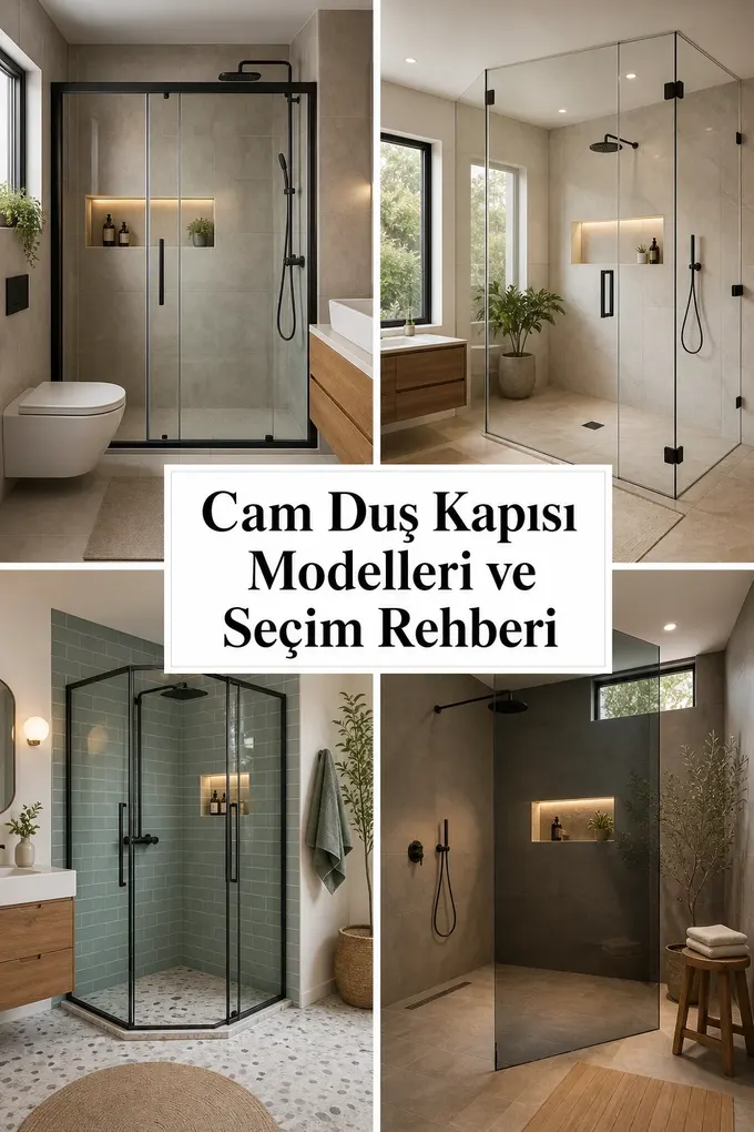 Cam Duş Kapısı Modelleri ve Seçim Rehberi