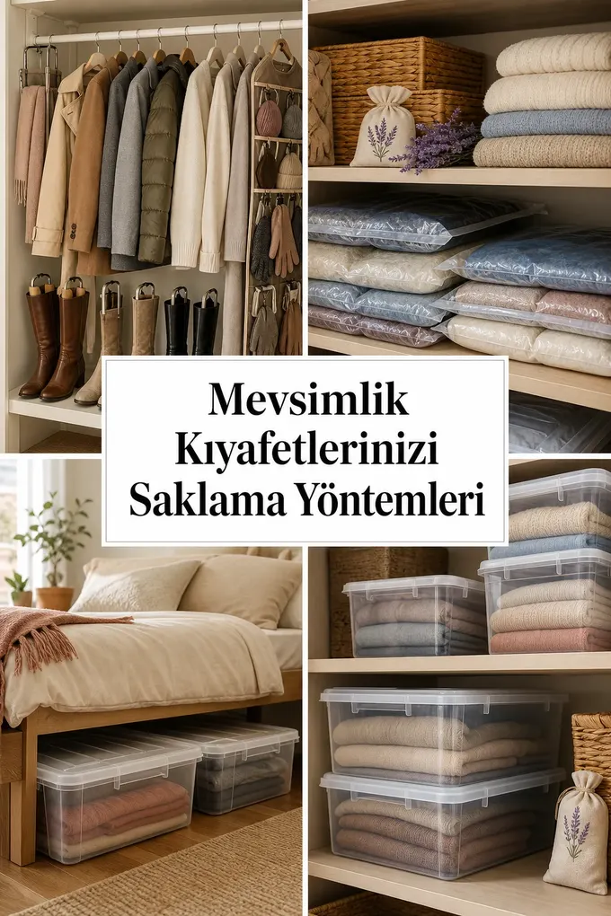 Mevsimlik Kıyafetlerinizi Saklama Yöntemleri