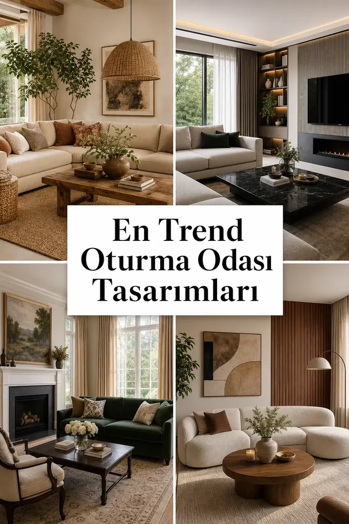 En Trend Oturma Odası Tasarımları