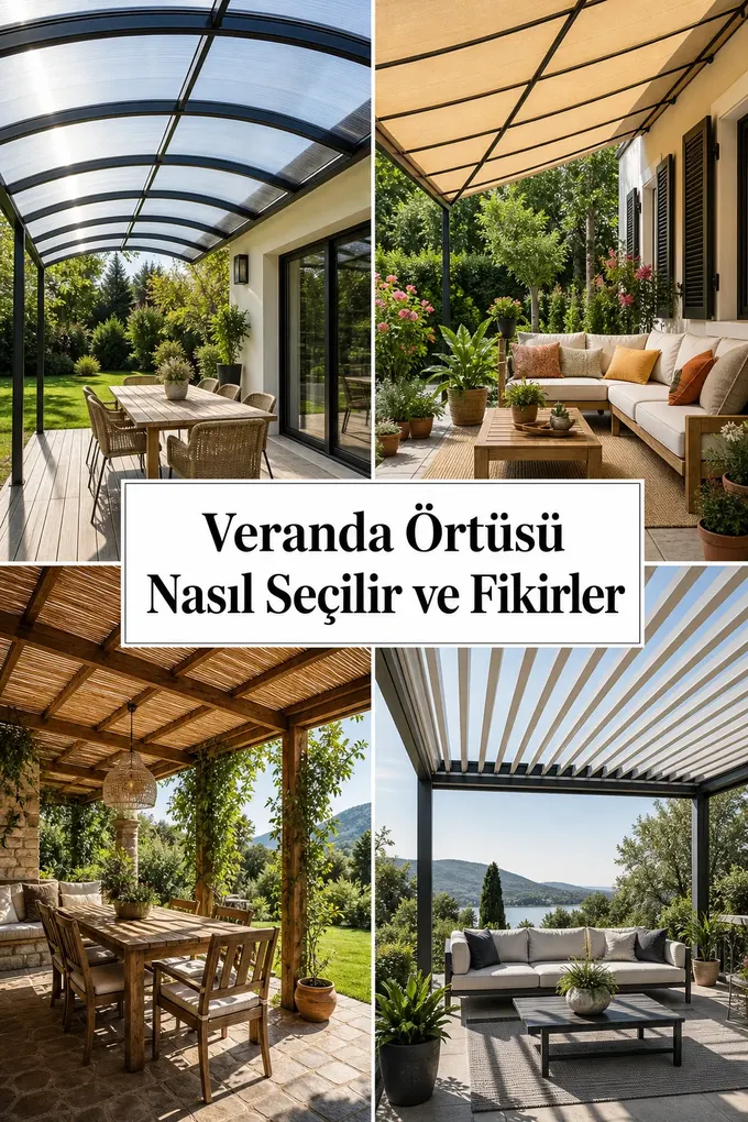 Veranda Örtüsü Nasıl Seçilir ve Fikirler