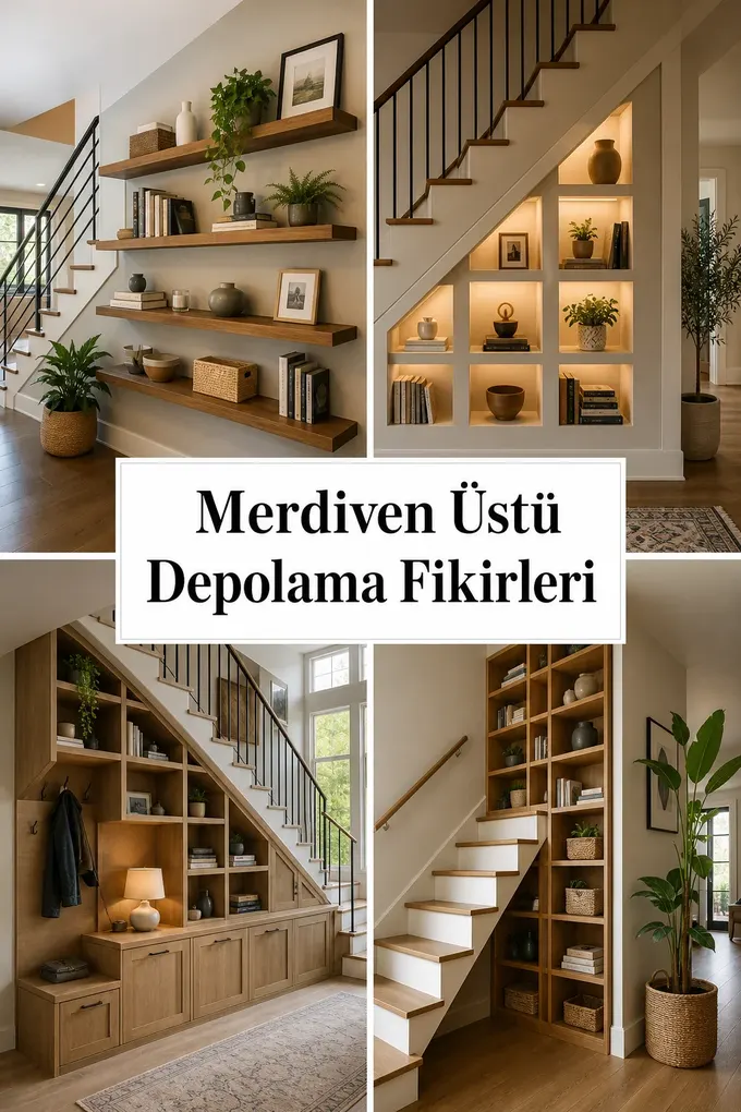 Merdiven Üstü Depolama Fikirleri