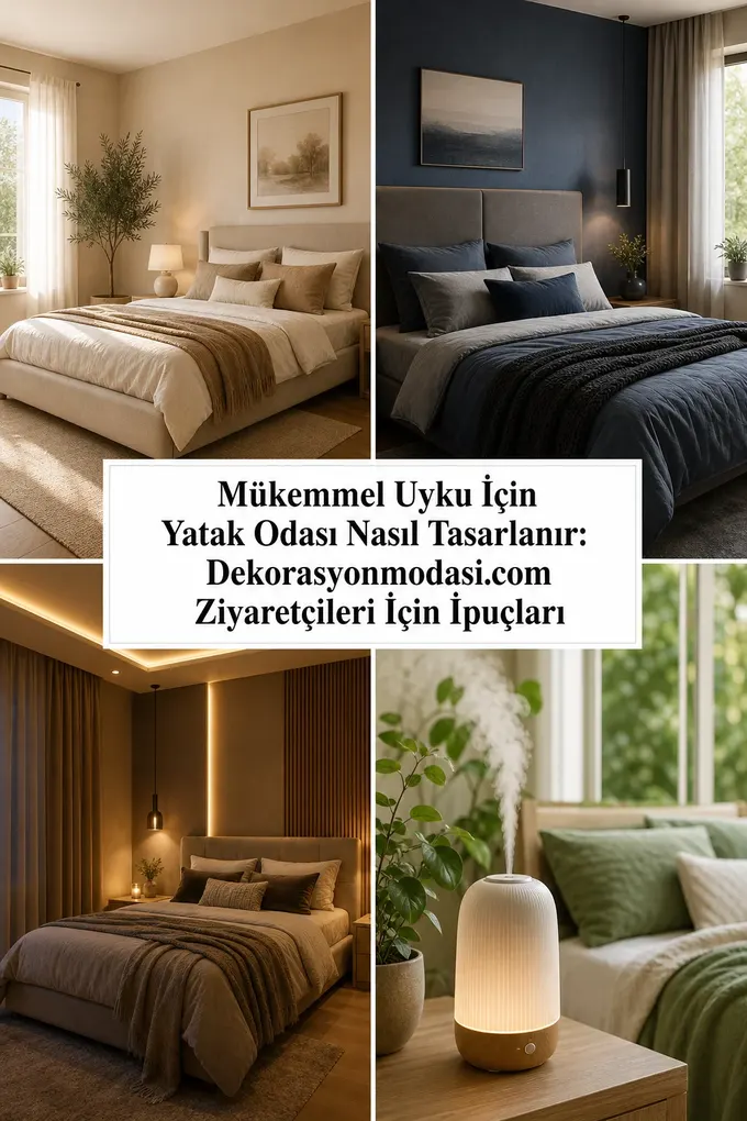 Mükemmel Uyku İçin Yatak Odası Nasıl Tasarlanır: Dekorasyonmodasi.com Ziyaretçileri İçin İpuçları