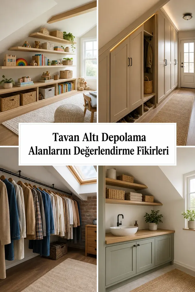 Tavan Altı Depolama Alanlarını Değerlendirme Fikirleri