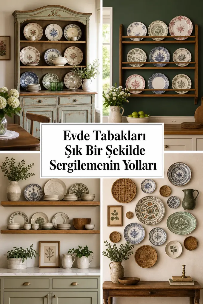 Evde Tabakları Şık Bir Şekilde Sergilemenin Yolları
