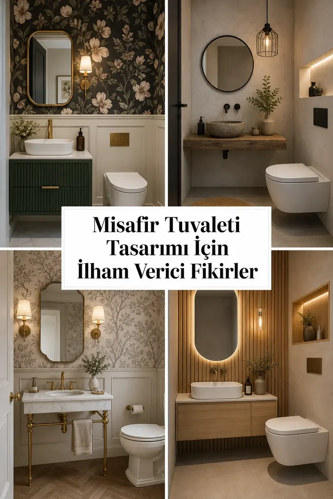 Misafir Tuvaleti Tasarımı İçin İlham Verici Fikirler